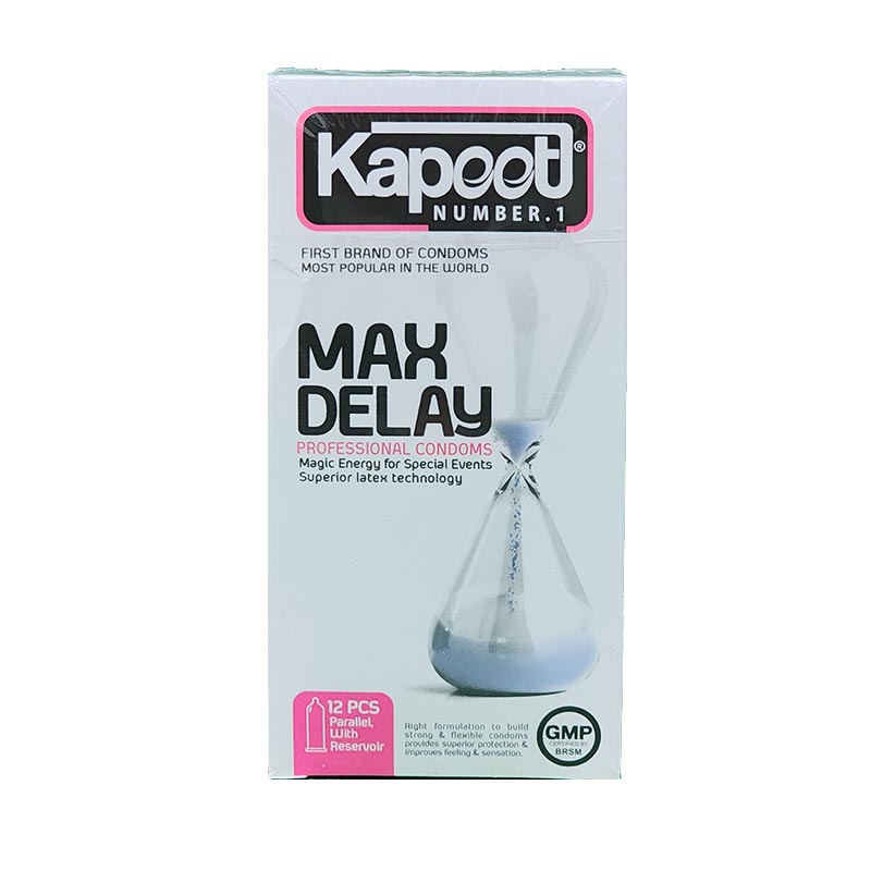 کاندوم کاپوت مدل Max Delay بسته 12 عددی