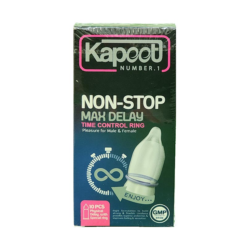 کاندوم کاپوت مدل NON-STOP بسته 10 عددی - تصویر 1